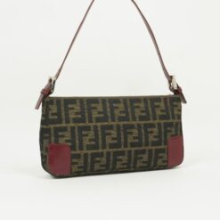 Alternative view of FENDI ZUCCA SHOULDER BAG