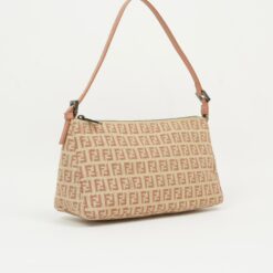 Alternative view of FENDI ZUCCA SHOULDER BAG