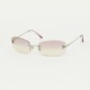 CHANEL RIMLESS SUNGLASSES