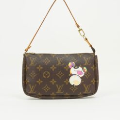 LOUIS VUITTON TAKASHI MURAKAMI PANDA POCHETTE BAG
