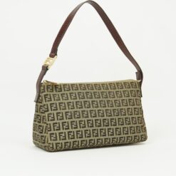 Alternative view of FENDI ZUCCA SHOULDER BAG