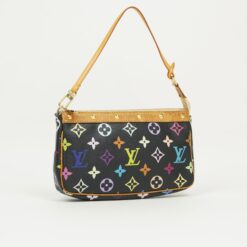 Alternative view of LOUIS VUITTON MULTICOLOR TAKASHI MURAKAMI POCHETTE BAG