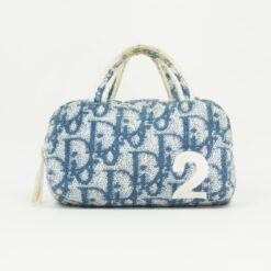 CHRISTIAN DIOR MONOGRAM TERRY CLOTH TOWEL BAG
