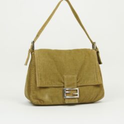 Alternative view of FENDI CORDUROY MAMA BAGUETTE