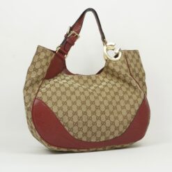 Alternative view of GUCCI MONOGRAM G LOGO HOBO BAG