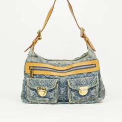 LOUIS VUITTON BAGGY PM DENIM SHOULDER BAG