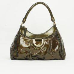 GUCCI PATENT LEATHER ABBEY BAG