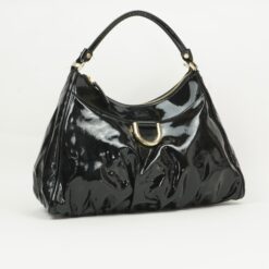 Alternative view of GUCCI PATENT LEATHER ABBEY BAG