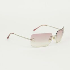 Alternative view of CHANEL RIMLESS RHINESTONE SUNGLASSES