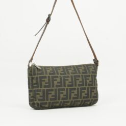 Alternative view of FENDI ZUCCA SHOULDER BAG