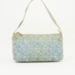 Alternative view of FENDI DENIM ZUCCA SHOULDER BAG