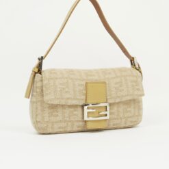 Alternative view of FENDI CASHMERE WOOL BAGUETTE