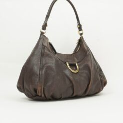 Alternative view of GUCCI MONOGRAM LEATHER ABBEY BAG