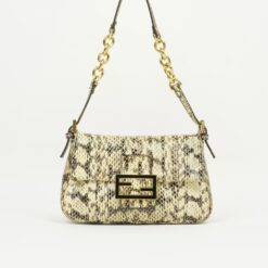 FENDI SNAKESKIN BAGUETTE BAG