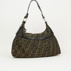 Alternative view of FENDI ZUCCA SHOULDER BAG