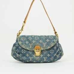 LOUIS VUITTON DENIM PLEATY BAG