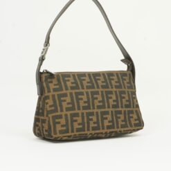 Alternative view of FENDI ZUCCA SHOULDER BAG
