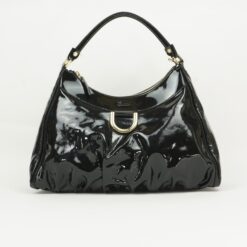 GUCCI PATENT LEATHER ABBEY BAG