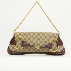 GUCCI TOM FORD STUDDED HORSEBIT BAG