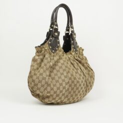 Alternative view of GUCCI MONOGRAM STUDDED PELHAM BAG