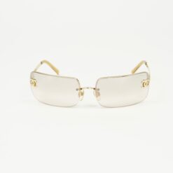 Alternative view of CHANEL RHINESTONE SUNGLASSES