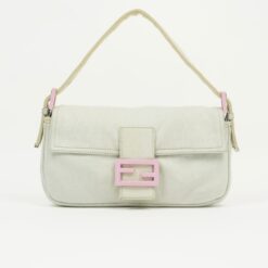 FENDI BAGUETTE WITH PINK HARDWARE