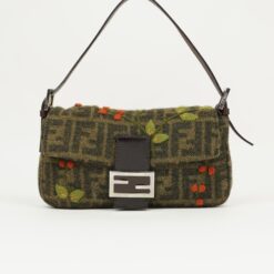 FENDI CASHMERE WOOL BAGUETTE