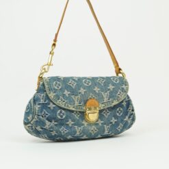 Alternative view of LOUIS VUITTON DENIM PLEATY BAG