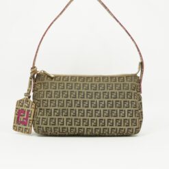 FENDI ZUCCA SHOULDER BAG