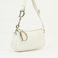 Alternative view of CHRISTIAN DIOR BAG WITH SILVER HARDWARE