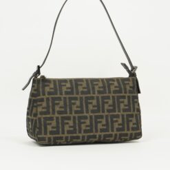 Alternative view of FENDI ZUCCA SHOULDER BAG