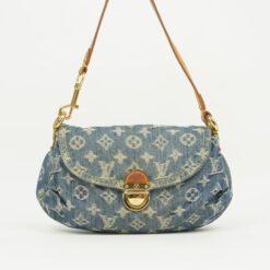 LOUIS VUITTON DENIM PLEATY BAG