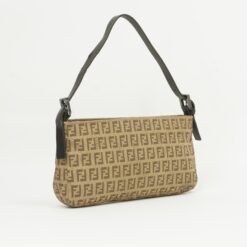 Alternative view of FENDI ZUCCA SHOULDER BAG