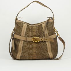 GUCCI SNAKESKIN HOBO BAG