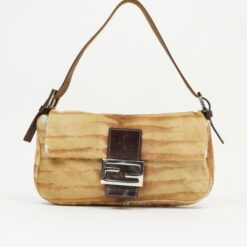FENDI CALF HAIR BAGUETTE