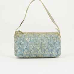 FENDI DENIM ZUCCA SHOULDER BAG