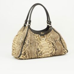 Alternative view of GUCCI SNAKESKIN ABBEY BAG