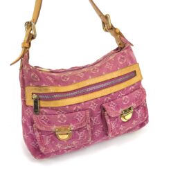 Alternative view of LOUIS VUITTON BAGGY PM DENIM SHOULDER BAG