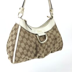 Alternative view of GUCCI ABBEY MONOGRAM SHOULDER BAG
