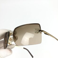 Alternative view of CHANEL RIMLESS SUNGLASSES