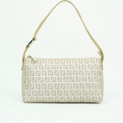FENDI ZUCCA SHIMMER SHOULDER BAG