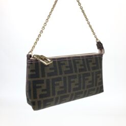 Alternative view of FENDI ZUCCA CHAIN BAG