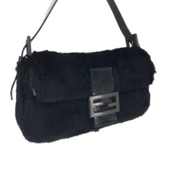 Alternative view of FENDI MINK FUR BAGUETTE BAG