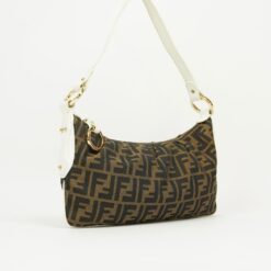 Alternative view of FENDI ZUCCA SHOULDER BAG