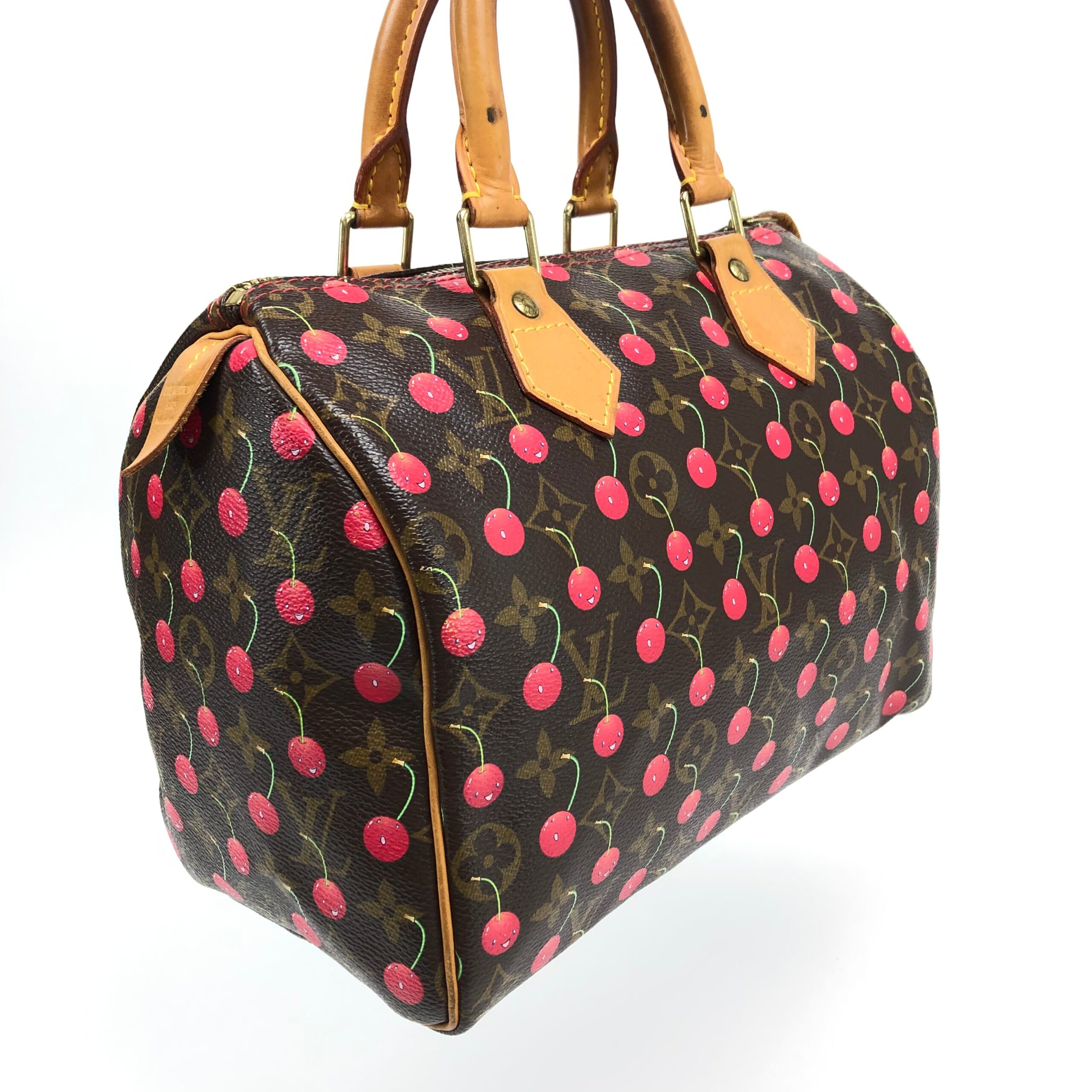 LOUIS VUITTON CHERRY TAKASHI MURAKAMI SPEEDY 25 - Image 3