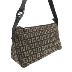 Alternative view of FENDI ZUCCA SHOULDER BAG