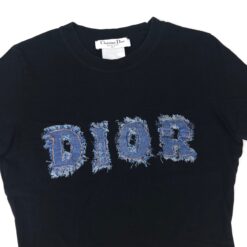 Alternative view of CHRISTIAN DIOR DENIM PRINT T-SHIRT