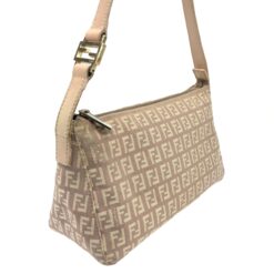 Alternative view of FENDI ZUCCA SHOULDER BAG