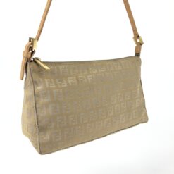 Alternative view of FENDI ZUCCA SHOULDER BAG