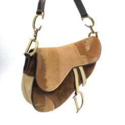 Alternative view of CHRISTIAN DIOR PONY HAIR SADDLE BAG